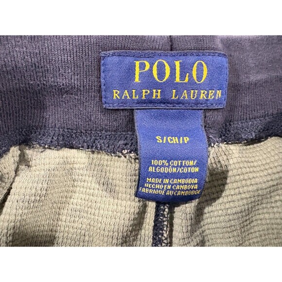 Polo Ralph Lauren Shorts Camouflage Waffle Knit Green Camo Cotton Mens Sz S - Picture 6 of 8